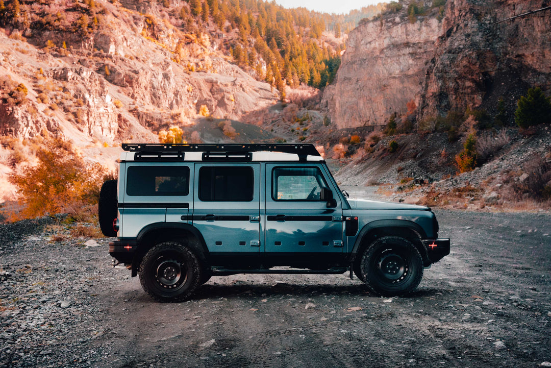 Compatible Grenadier Roof Rack with Safari Windows