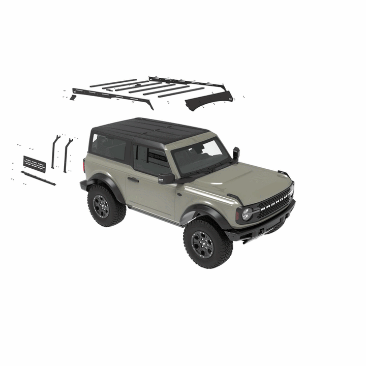 Modular Roof Rack For The Ford Bronco 2-Door (2021-Current)