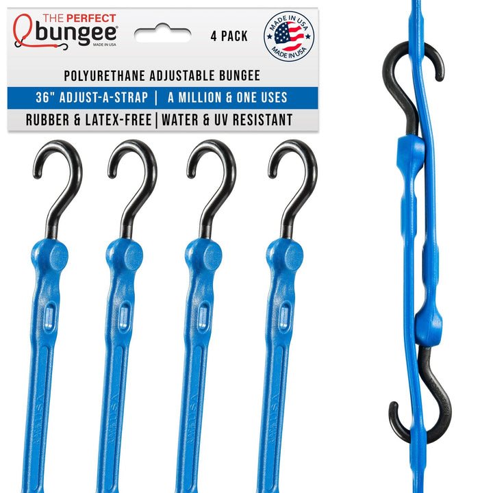 36" Adjust-A-Strap® Adjustable Bungee Strap 4 Pack