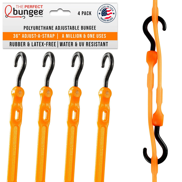 36" Adjust-A-Strap® Adjustable Bungee Strap 4 Pack