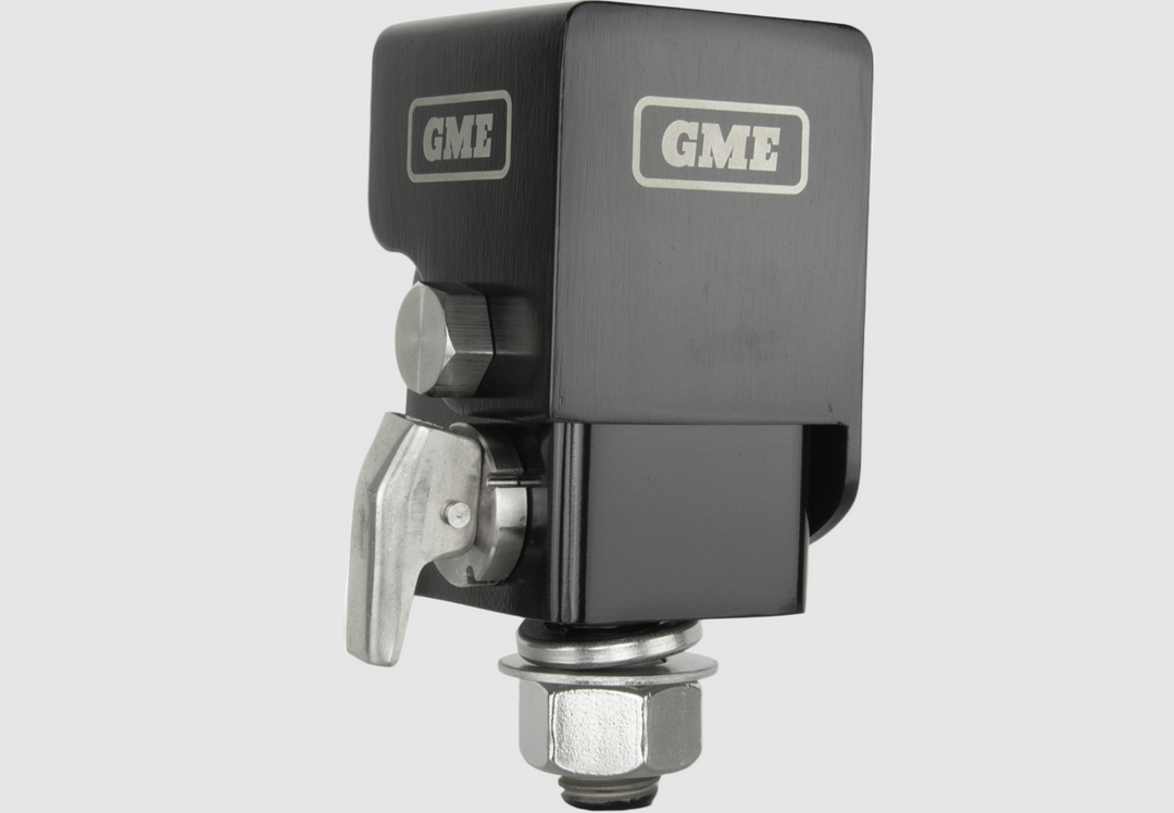 Fold-Down Antenna Mounting Bracket - Black