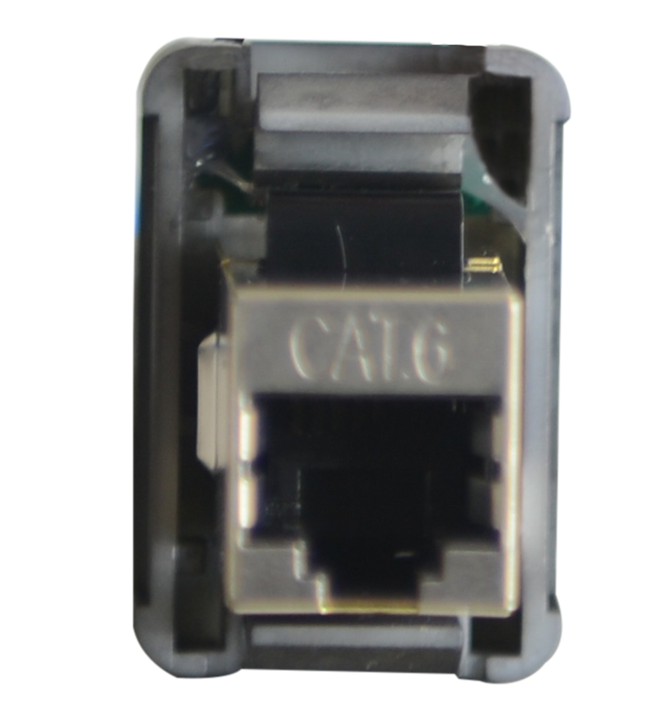 RJ45 Pass-Through Adaptor - Type 9 (Red)