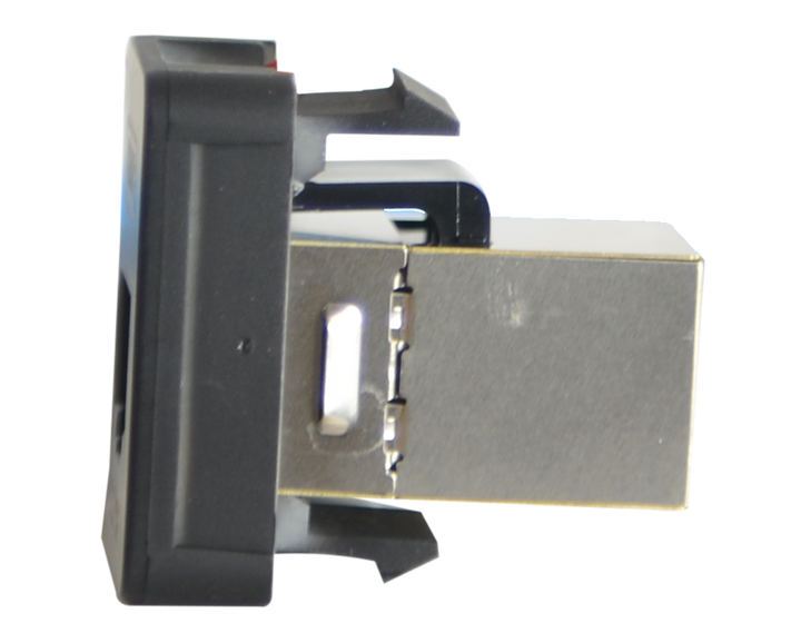 RJ45 Pass-Through Adaptor - Type 9 (Red)