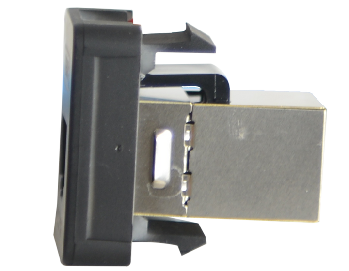 RJ45 Pass-Through Adaptor - Type 9 (White)