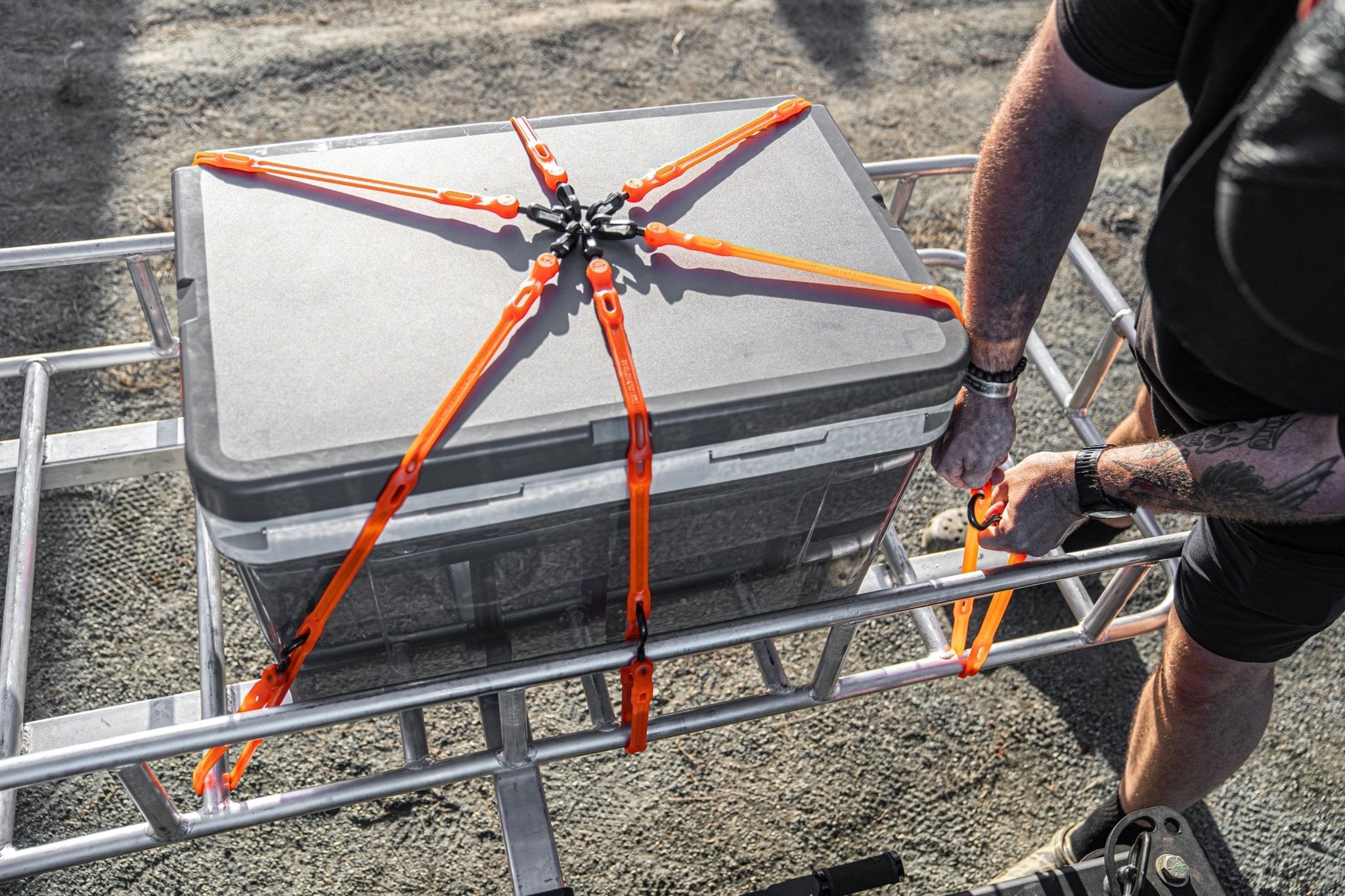 FlexWeb Cargo Net - Adjustable M-XXL Web Style Net – TrailRax