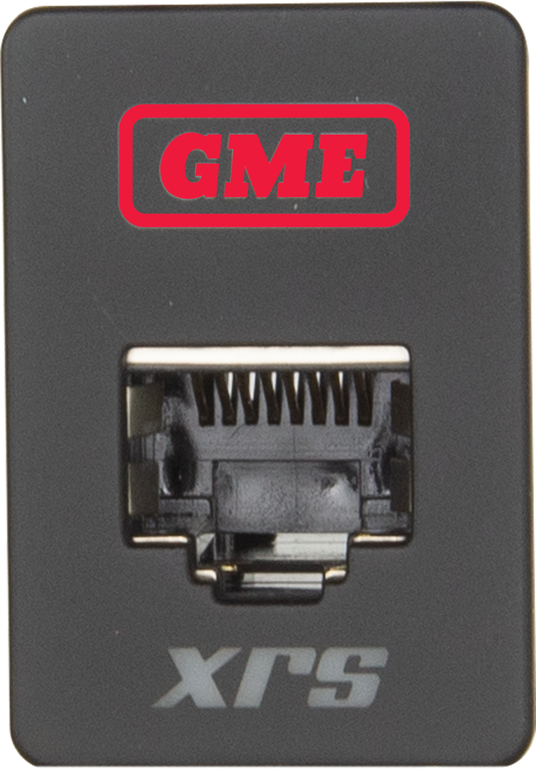RJ45 Pass-Through Adaptor - Type 1 (Red)