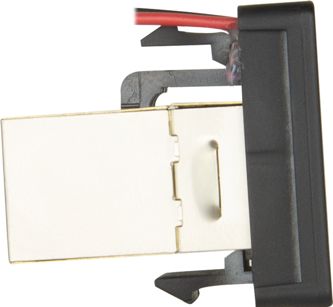 RJ45 Pass-Through Adaptor - Type 1 (Red)