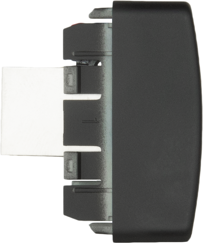 RJ45 Pass-Through Adaptor - Type 4 (Red)