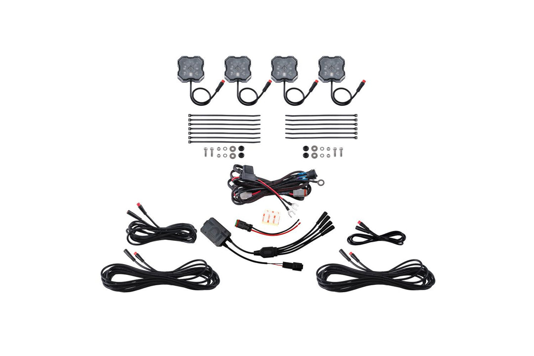 Stage Series RGBW LED Rock Light Kit (4-pack)