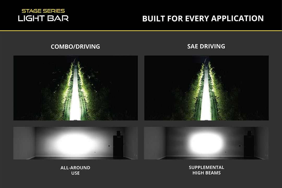 SS40 Dual-Color LED Light Bar