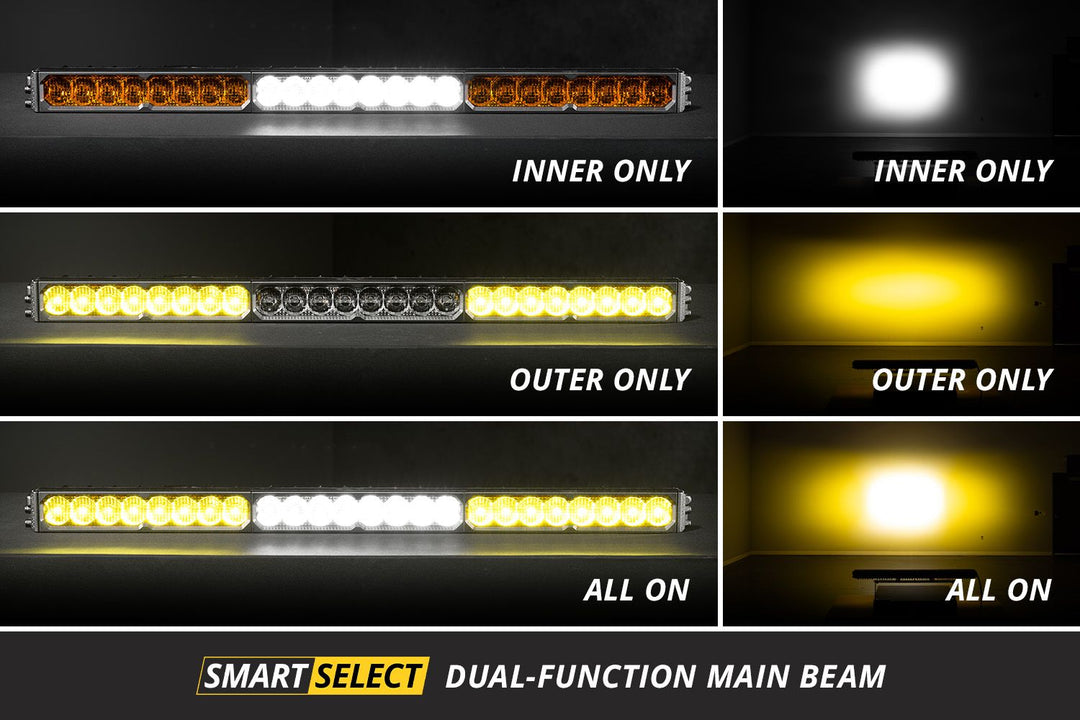 SS40 Dual-Color LED Light Bar