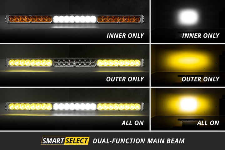 SS40 Dual-Color LED Light Bar