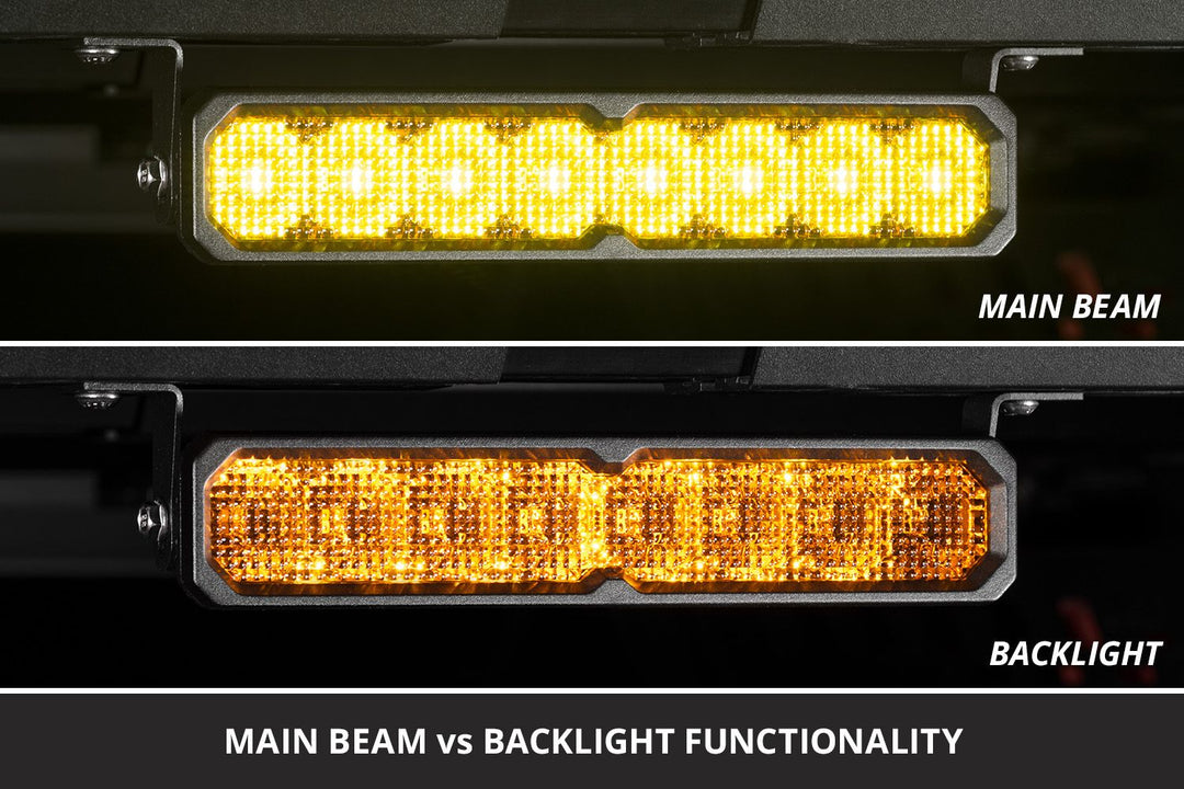 SS50 Yellow LED Light Bar