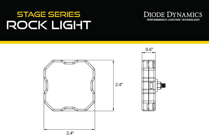 Stage Series RGBW LED Rock Light Kit (4-pack)